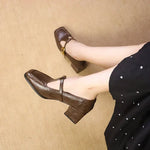 Coralie | Chaussures intemporelles à talon moyen