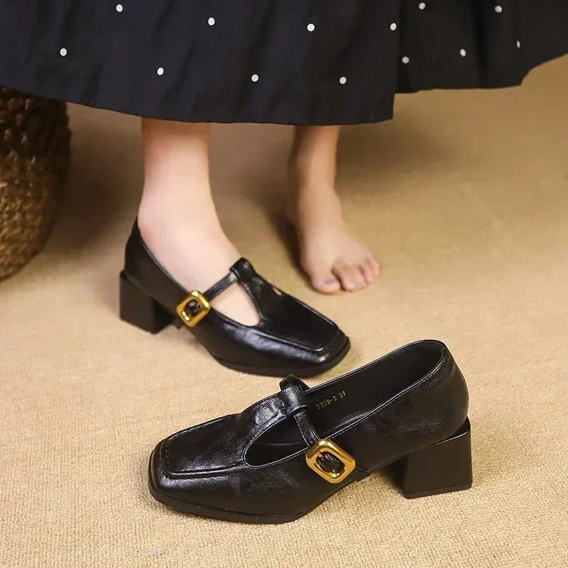 Coralie | Chaussures intemporelles à talon moyen