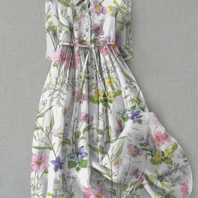 Dahlia | Robe fleurie