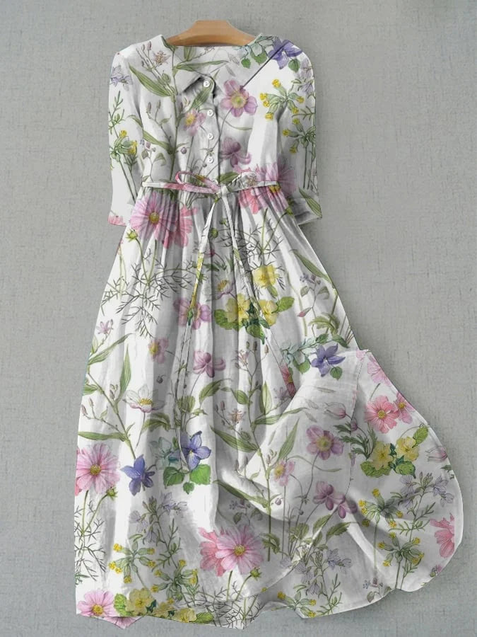 Dahlia | Robe fleurie