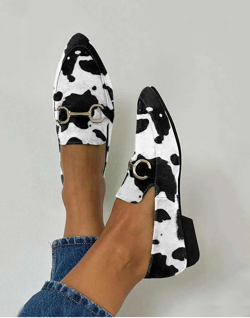 Diana | Mocassins imprimés à boucle