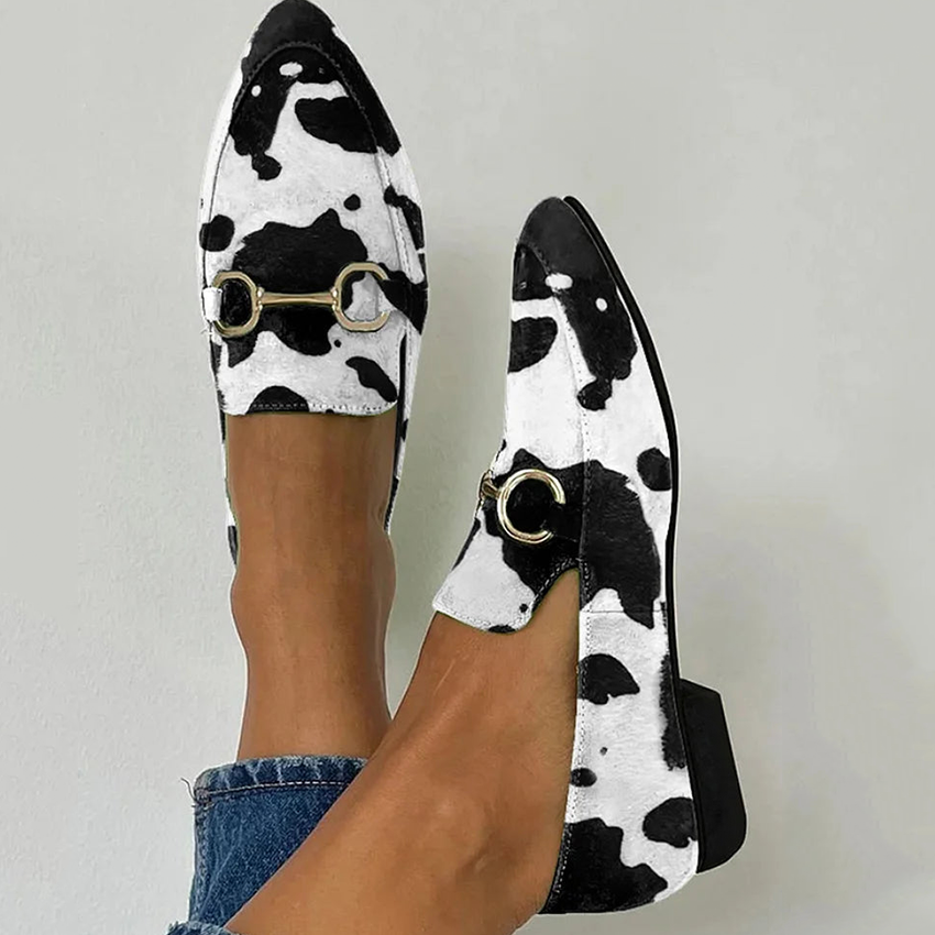 Diana | Mocassins imprimés à boucle