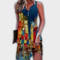 Dila - Robe courte confortable sans manches pour femme