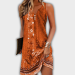 Dila - Robe courte confortable sans manches pour femme
