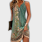Dila - Robe courte confortable sans manches pour femme