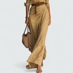 Doris | Robe longue à manches longues