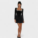 Elea | Robe courte en satin