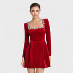 Elea | Robe courte en satin