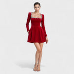 Elea | Robe courte en satin