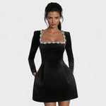 Elea | Robe courte en satin