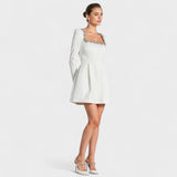 Elea | Robe courte en satin
