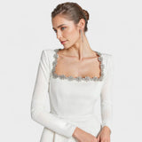 Elea | Robe courte en satin