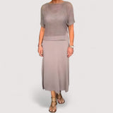 Elina | Robe d'été à haut en maille