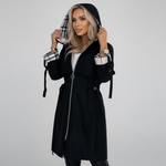 Élise, manteau zippé