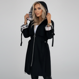 Élise, manteau zippé