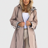 Élise, manteau zippé