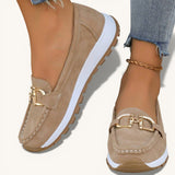 Ellie - Mocassins plats à boucle