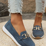 Ellie - Mocassins plats à boucle