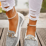 Ellie - Mocassins plats à boucle