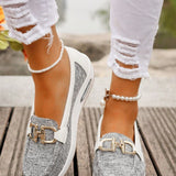 Ellie - Mocassins plats à boucle