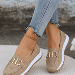 Ellie - Mocassins plats à boucle