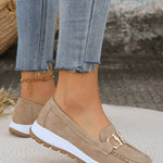Ellie - Mocassins plats à boucle