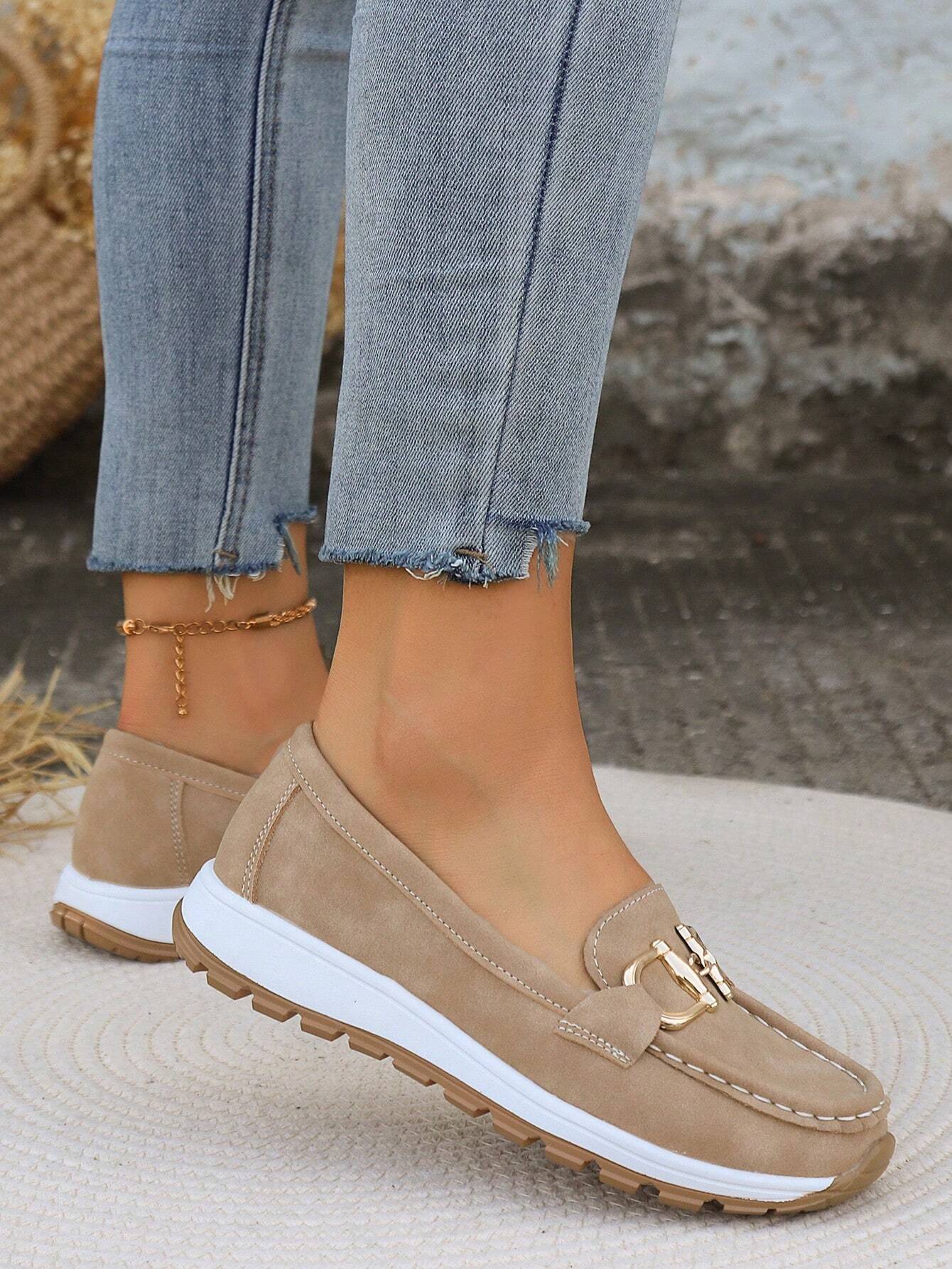 Ellie - Mocassins plats à boucle