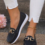Ellie - Mocassins plats à boucle