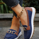 Ellie - Mocassins plats à boucle