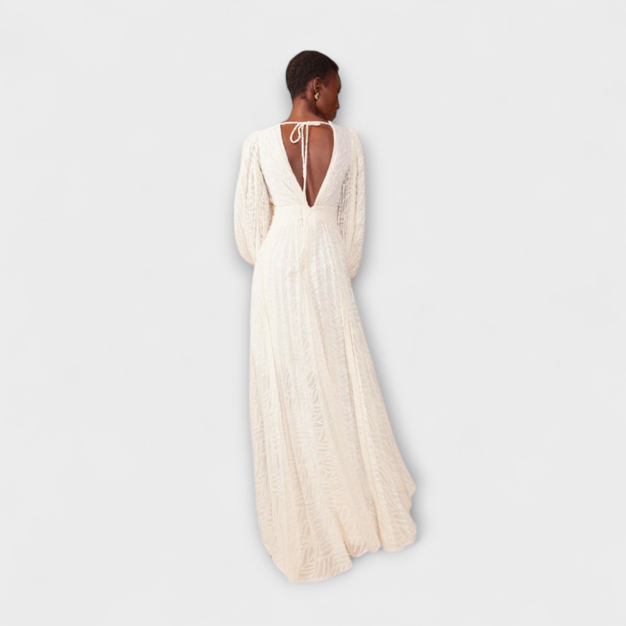 Elsa - Allegory – Robe longue crème
