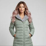 Elvira | Manteau à capuche oversize élégant