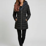 Elvira | Manteau à capuche oversize élégant