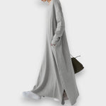 Estelle | Robe décontractée élégante à col en V