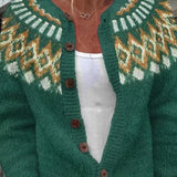 Lysandra | Cardigan à motif nordique