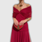 Florendra | Robe longue fleurie à col en V