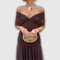 Florendra | Robe longue fleurie à col en V