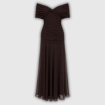 Florendra | Robe longue fleurie à col en V