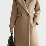 Frederikke Manteau en laine