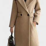 Frederikke Manteau en laine