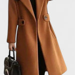 Frederikke Manteau en laine
