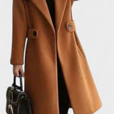 Frederikke Manteau en laine
