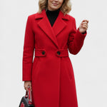 Frederikke Manteau en laine