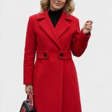 Frederikke Manteau en laine