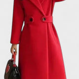 Frederikke Manteau en laine