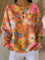 Freja | Pull à motif floral coloré