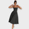 Gesine - Robe midi corset sans manches