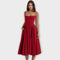 Gesine - Robe midi corset sans manches