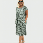 Giselle | Robe d’été imprimée