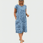 Giselle | Robe d’été imprimée