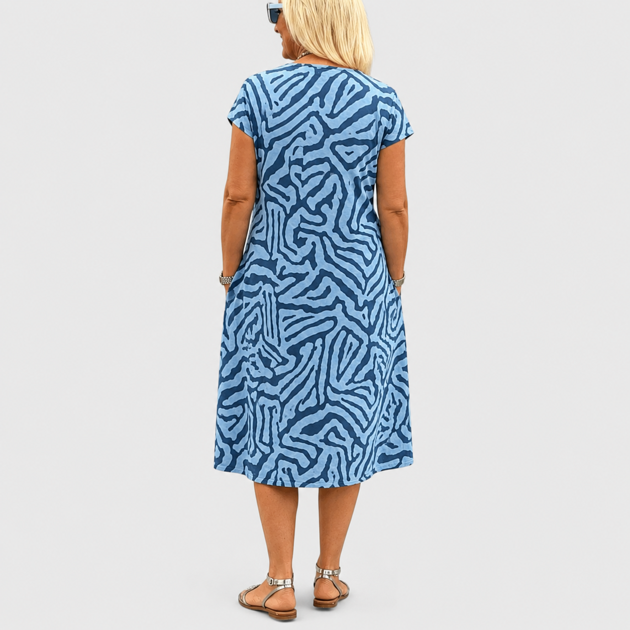 Giselle | Robe d’été imprimée